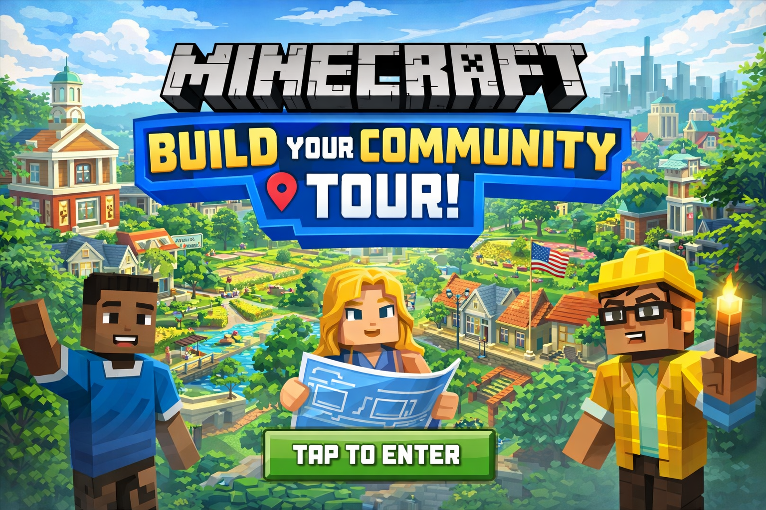 Build Your Community Minecraft Tour